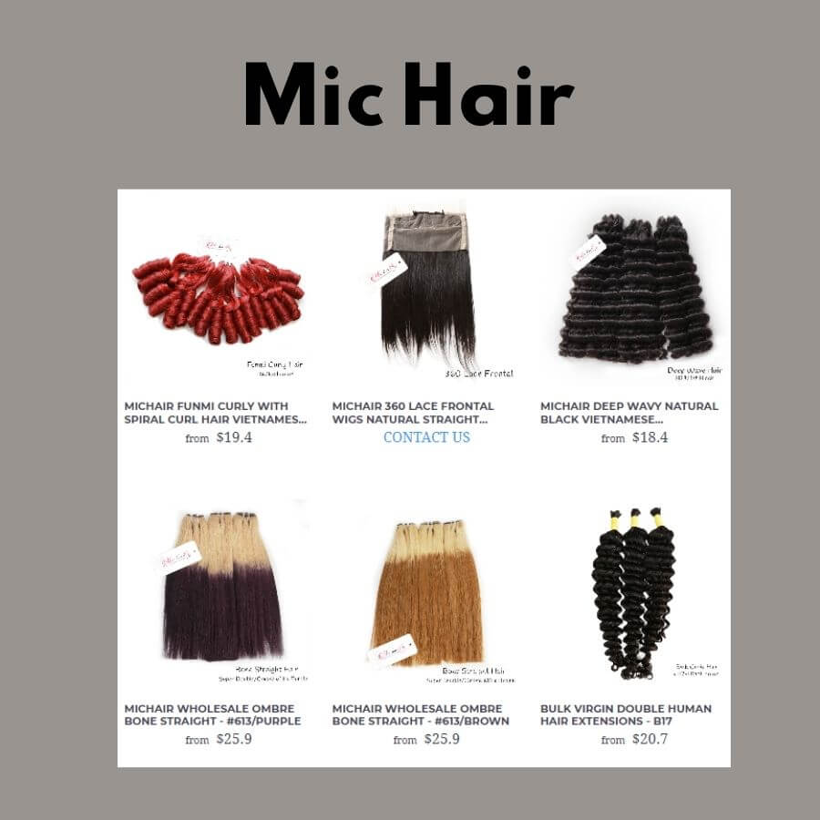 Mic Hair - Where you can buy raw Vietnam hair bundles with confidence