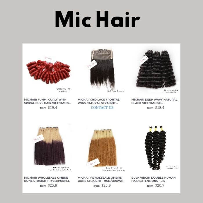 Mic Hair - Top best Vietnam hair wholesale factories