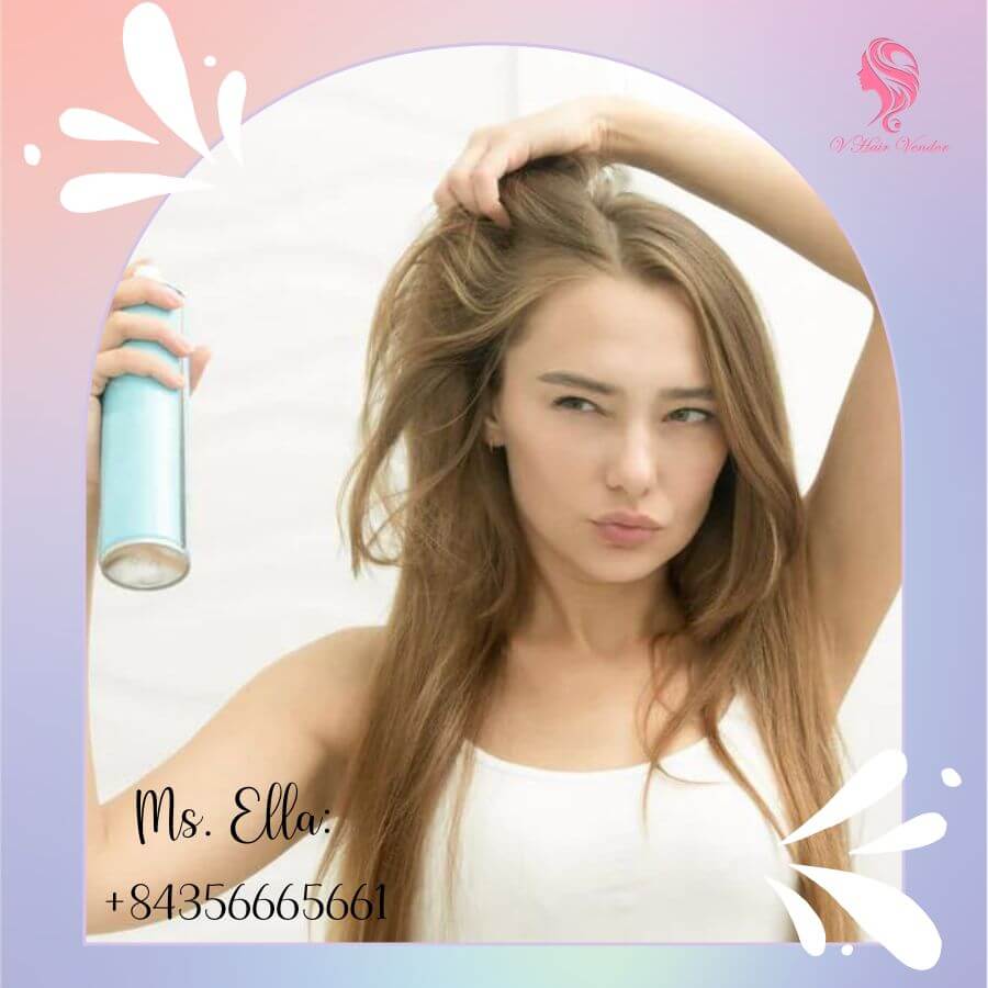 Step 7 - Finish with hairspray