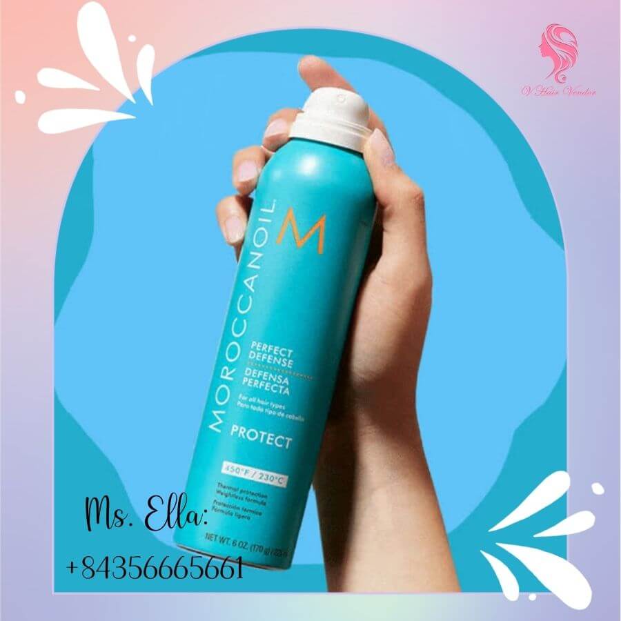 Apply heat protectant