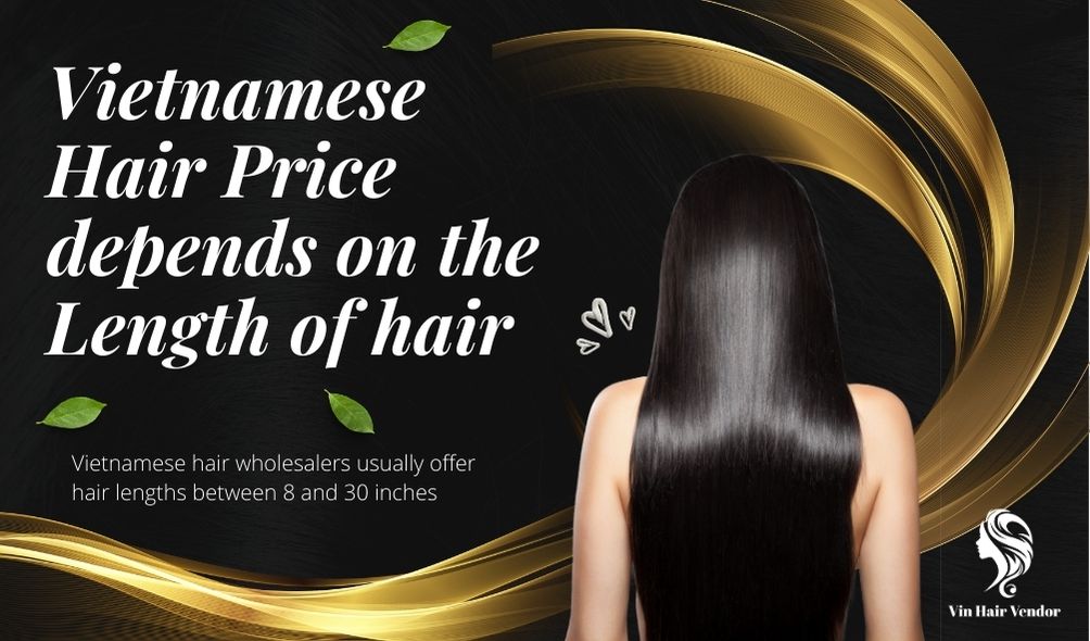 If you want your hair extensions to be longer, you'll need to shell out more cash