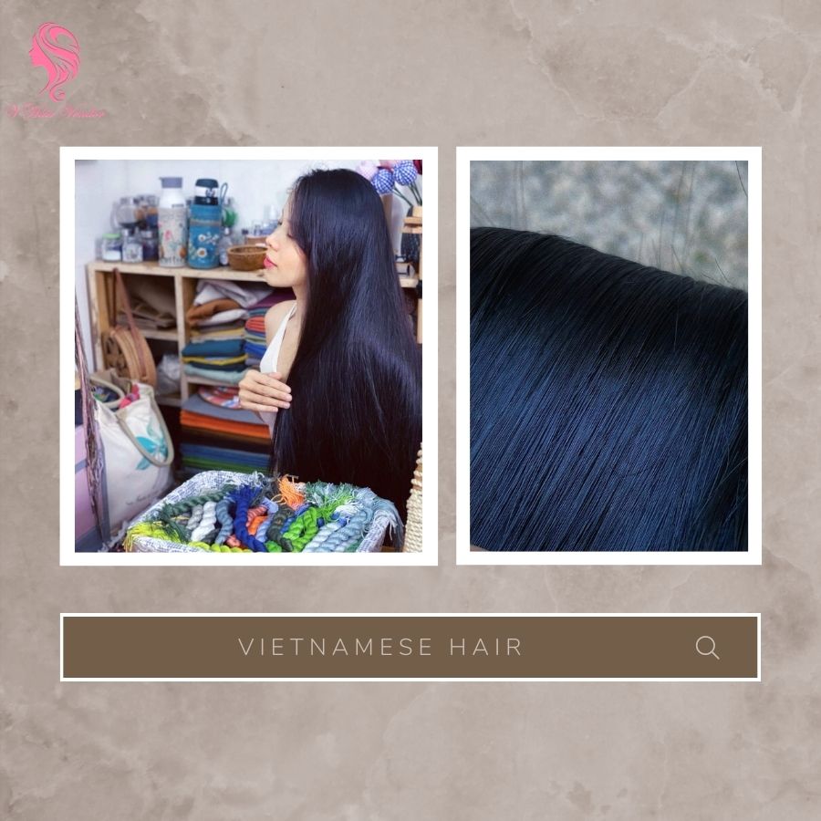 Vietnamese curl is made from 100% Vietnamese human hair