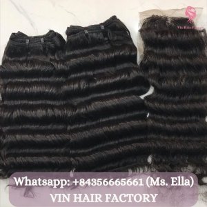 Vietnam-remy-hair-deep-wavy-hair-weft-1