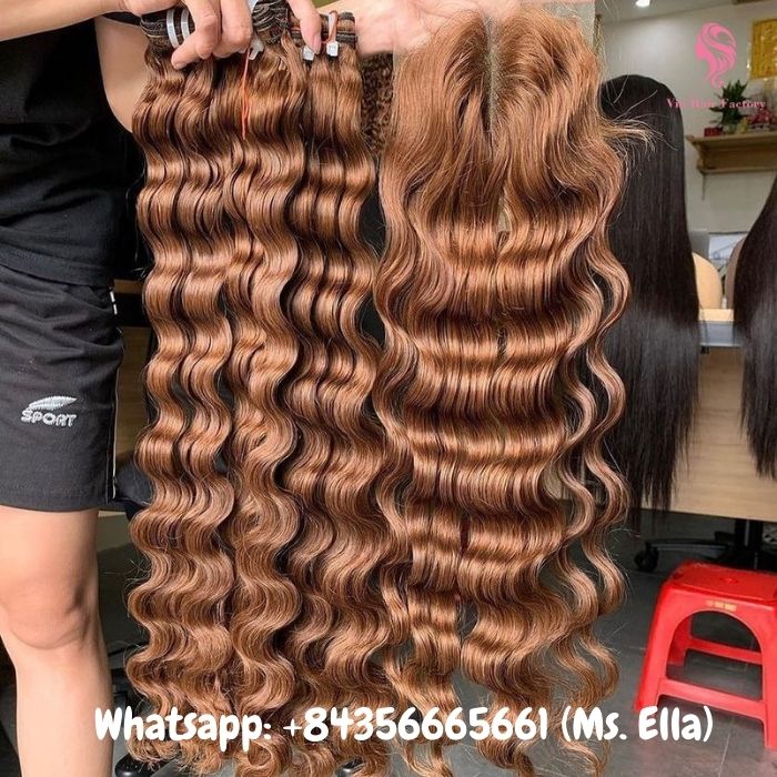 Vietnam-remy-hair-deep-wavy-hair-weft-2