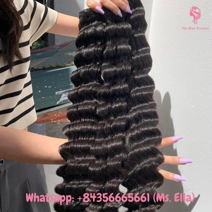 Vietnam-remy-hair-deep-wavy-hair-weft-3