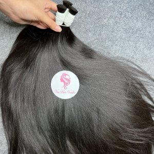 High quality bulk straight hair black from Vin Hair