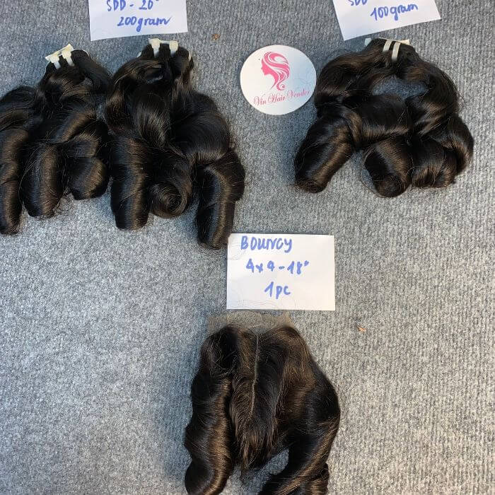 High quality Vietnamese raw virgin hair (8)