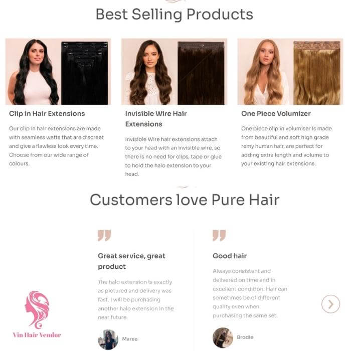 Pure Hair Extensions UK is one of the UK's top hair extensions suppliers UK