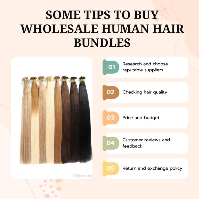 Some tips to buy wholesale human hair in the form of bundles