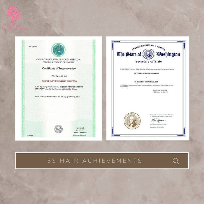 Since its establishment in 1989, 5S Hair has had remarkable achievements