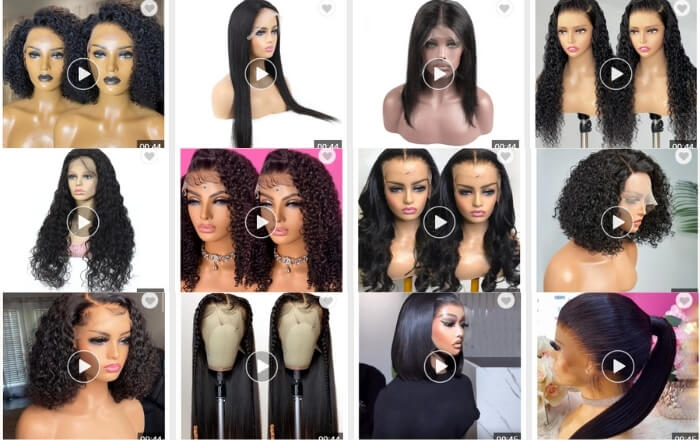 Some outstanding wig products from Guangzhou Kabeilu