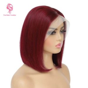 short burgundy wig 4