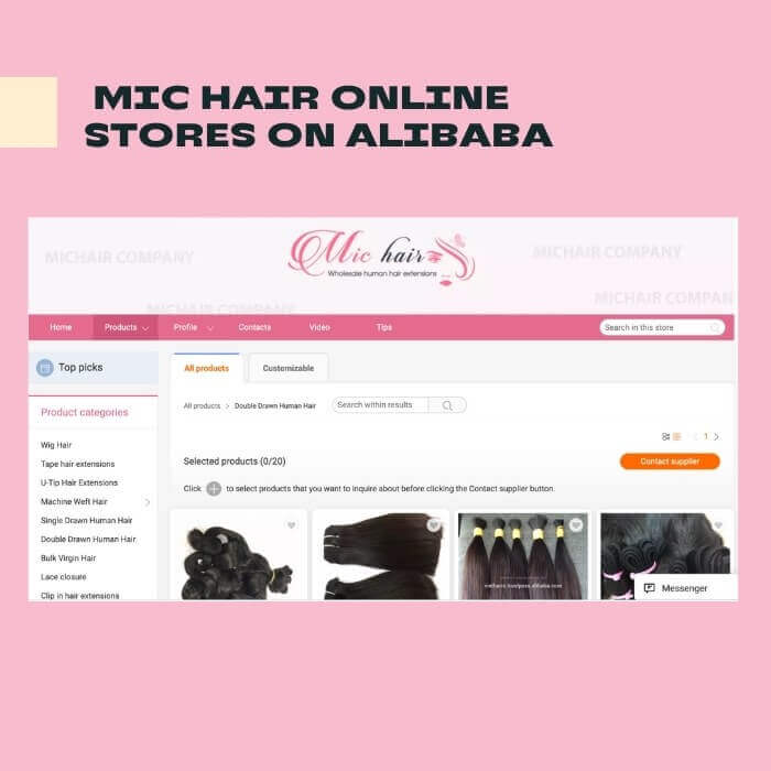 Mic Hair online stores on Alibaba