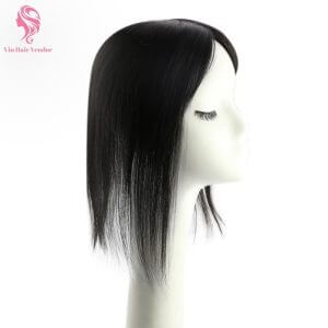 black hair topper