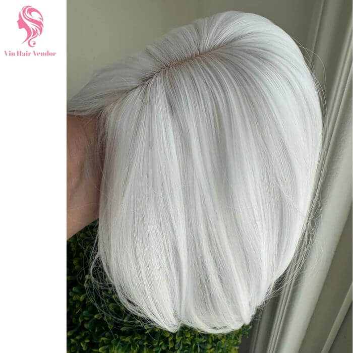 white hair topper 6