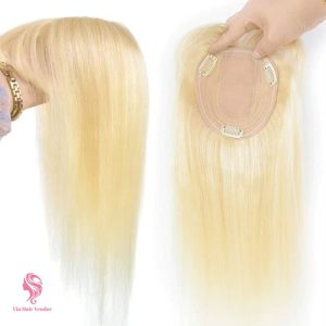 blonde hair topper