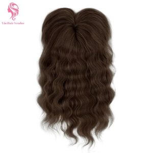 Wavy hair topper