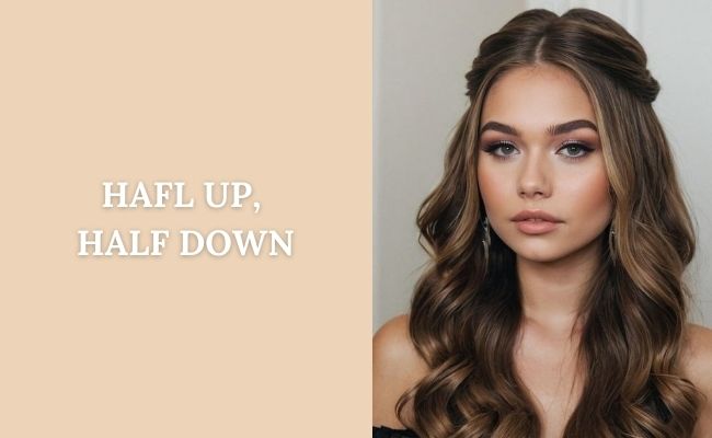 Half-up, half-down