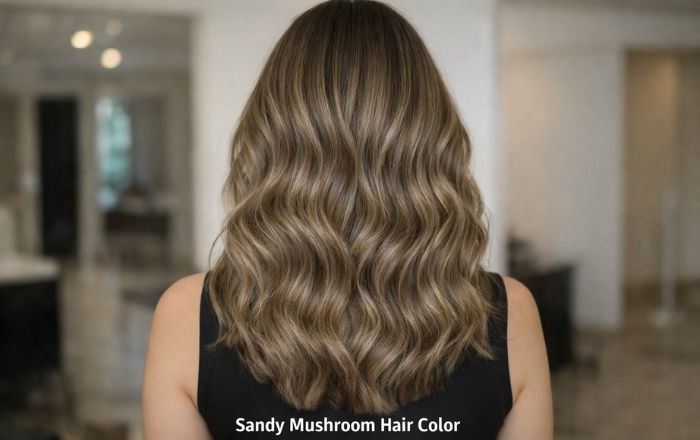 Sandy Mushroom Hair Color