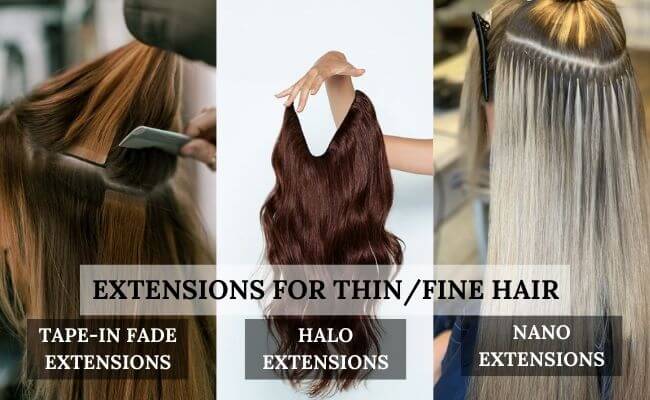 If you have thin or fine hair, opt for lightweight extensions that won’t stress the roots.
