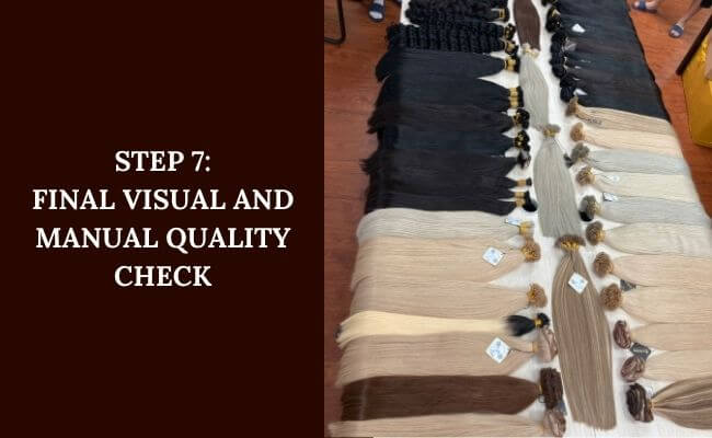 This step is a comprehensive, final inspection of the product’s appearance and structural integrity before shipment.