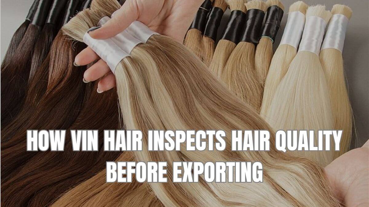 How Vin Hair Inspects Hair Quality Before Exporting