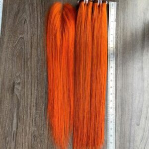 Combo 1: Bone Straight SDD Burnt Orange (2 bundles 20" + Closure 2x6 20")