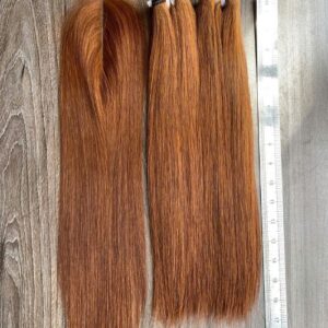 Combo 5: Bone Straight SDD Chestnut (2 bundles 14" + closure 2x6 14")