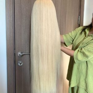 HD Lace Wig 13x6 32” Straight Blonde 1