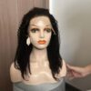 Kinky Curly Wig Black Color Human Hair 2