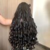 Funmi Curly Wig Black Quality Human Hair 1