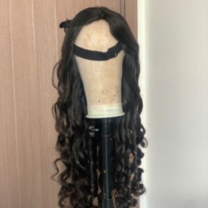Funmi Curly Wig Black Quality Human Hair 3