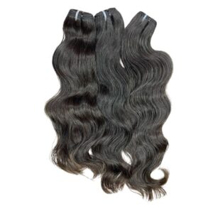 Raw Cambodian Black Weft Hair Bundles 2