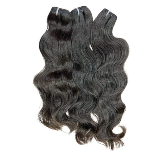 Raw Cambodian Black Weft Hair Bundles 2