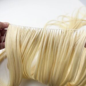 Feather weft hair extensions 2