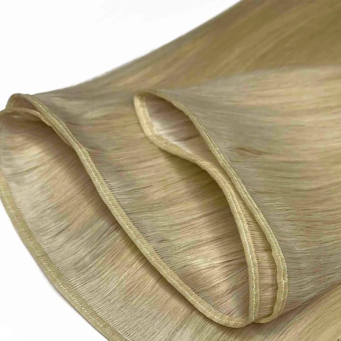 Flat weft hair extensions 2
